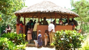 Orphans program participants weekly gathering in Musoma.