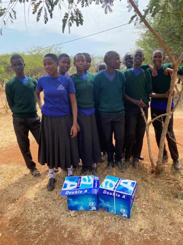 Kids-received-rim-paper